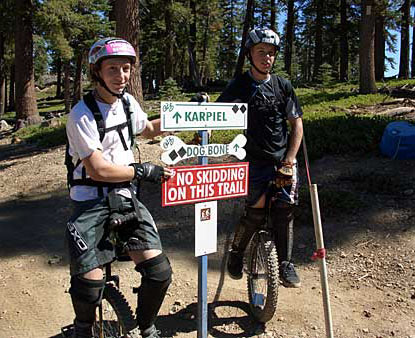 Jess and Zack show us the double black diamonds!
